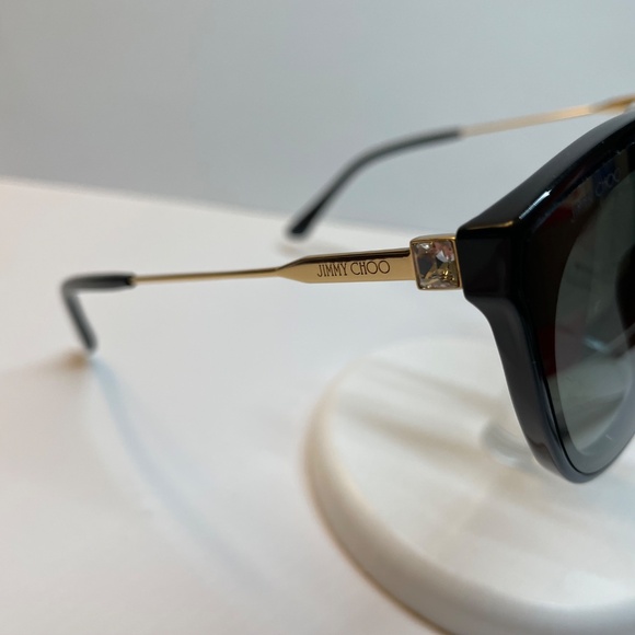 AUTHENTIC NEW LADIES SUNGLASSES BY JIMMY CHOO..MODEL VIC. HAVANA - Picture 2 of 5